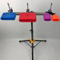 Impact instrument professional folk music orchestra strike high and low multi-tone Clapper plastic cowbell opera Wood fish combination