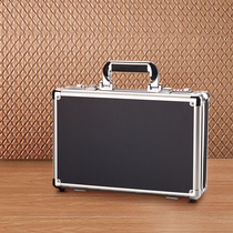 Password hand box aluminum alloy male small file business official document luggage storage box bag cash private storage