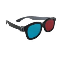  3D red and blue glasses Computer three-dimensional virtual red and blue eyes cinema glasses