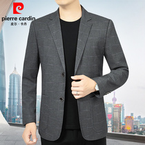  Pilkadan suit mens 2021 spring and autumn new suit jacket top middle-aged casual Korean single suit