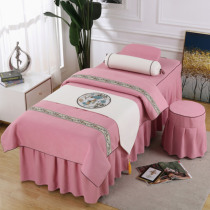 Beauty bedspread mill fluff four-piece quilt cover Bed cover Massage therapy shop Bed special quilt cover hot promotion
