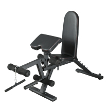 Multifunctional home fitness chair bird stool dumbbell chair picking leg biceps board fitness equipment
