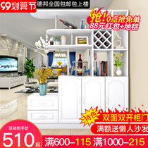 Wine cabinet modern simple entrance living room partition cabinet screen Hall Hall Hall Cabinet rack shoe cabinet double-sided Portal cabinet