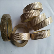 Environmental protection reticulated copper tube H59 hollow brass sleeve pull flower copper rod precision copper hardware connector 50*40-20