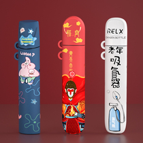 Yueke RELX printing a generation of protective cover five generations 5 Ruike 1 Yueke four generations 4 cigarette rod cover yueke silicone shell cover