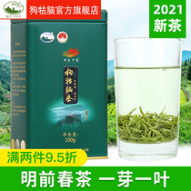 Jiangxi Suichuan Gou Nao tea Mingchen tribute premium green tea tea Maojian bulk spring tea 2021 new tea