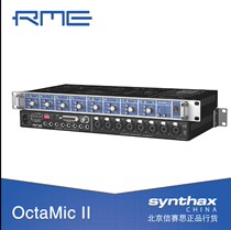 RME Octamic II 8 Channel 8 channel microphone preamplifier