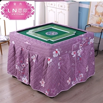 2021 new winter fire table cover full automatic mahjong machine cover apron electric furnace cover heating thick clip quilt