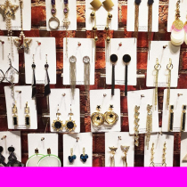 Earrings female 2021 New Tide Joker tassel earrings Korean temperament Net Red personality advanced ear jewelry 2020