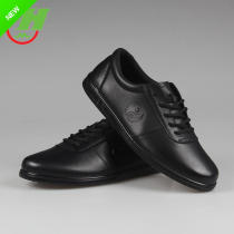 Cotton Tai Chi shoes real leather beef tendon bottom leather soft leather Tai Chi shoes men's martial arts shoes black autumn and winter