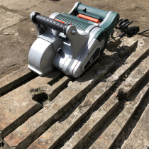 Groove artifact dust-free water and electricity slotting machine one-time forming Wall concrete red brick aerated block integrated cutting machine