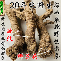Gansu Minxian pure natural wild party ginseng special grade Shangdanglu party ginseng 500g can be ground into slices