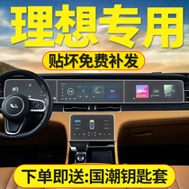 Ideal one screen screen film interior protective film modification upgrade accessories dedicated navigation central control frosted film