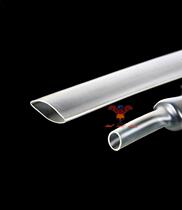 Promotion transparent heat shrinkable tube Ф 40 heat shrinkable sleeve 40mm environmental protection transparent waterproof foot meter 50 m roll