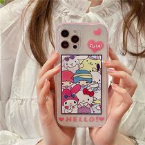 Cute card love Japanese 12promax Apple x phone case iphone11 xr 7 8plus pro female
