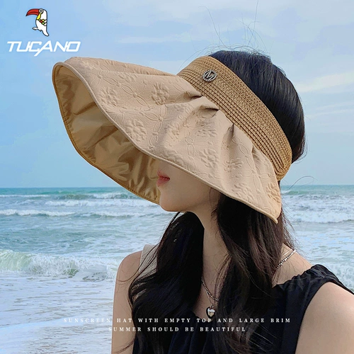 Летняя солнцезащитная шляпа, шапка, популярно в интернете, защита от ультрафиолета