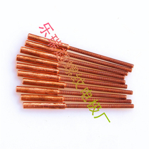 Imported copper Red copper tungsten copper thread electrode Copper male tap EDM discharge thread electrode M2-M12