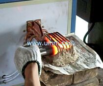 Medium frequency 35KW Solid power supply 20KHZ medium frequency furnace steel bar hot pier heating furnace metal forging heating power supply