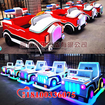 Childrens electric bumper car mall amusement car new fire police car car night market stalls amusement facilities