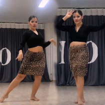 Sweegal belly dance practice suit 2021 new set of simple model Normal modal BAO WEN practice plus size