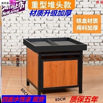 Supermarket fruit shelf wooden multifunctional shelf fruit store store display rack drinks supermarket convenience store vegetables