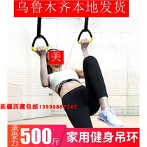 Xinjiang home fitness rings adult stretching training spinal traction rehabilitation room assist getting up and pull up