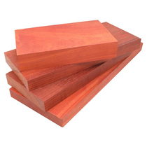 Custom Red Flowers Pear Wood Stock Wood Block Solid Wood Tomwood Square Partition Table Top table Log Wood Strips Practiced Hand Stock Dishes