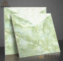 Jade jade tile 800X800 hotel living room blue floor tiles Yellow Dragon Jade Diamond marble green jade wall tiles