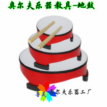 Promotion special price Orff children percussion instrument Music Toys Early taught 6 inch red ground drum diameter 15 cm