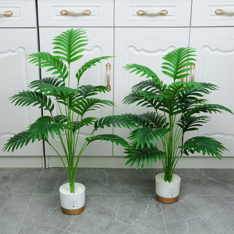 北欧スタイルの模擬植物床置き盆栽花飾り