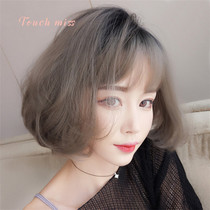 TOUCH MISS wig womens new bobble short hair realistic fashion personality fluffy headgear explosion wig
