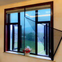 Self-adhesive anti-mosquito screen screen window zipper invisible self-contained anti-mosquito curtain Velcro sand window detachable