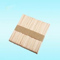 Body wax care tool 50 pieces of high-quality wood tongue stick dewaxing coated scraping stick
