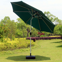 Outdoor Beach Umbrella Guard Booth Umbrella Security Outdoor Large Sun Umbrella Courtyard Folding Midcolumn Umbrella Coffee Advertising Swing Stall Umbrella