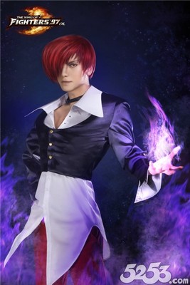 The King Of Fighters Iori Yagami Cosplay Costume KOF Games Uniform