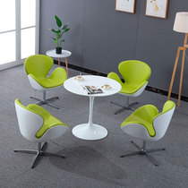 Swan chair creative personality negotiation table and chair combination simple modern business reception negotiation meeting guest office Round Table