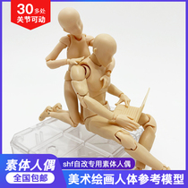 SHF joint movable body doll male and female mannequin art painting comic sketch reference tool