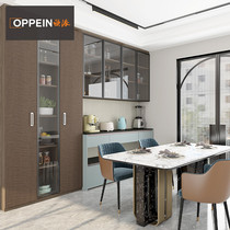 Opie Dining Side Cabinet Custom furniture minimalist modern kitchen Dining Side Cabinet Locker Wine Cabinet by Wall Home