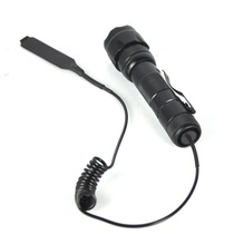 502B Intense Light Tactical Flashlight Rat Tail Switch 502D Torch Wire Control Switch Tail Extension Cord Press Switch