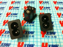 AC-005 power socket 8-shaped power socket curved feet AC eight-shaped power socket with ears