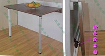 Multifunctional folding foot bar table foot simple folding table leg bracket telescopic lifting adjustable portable shelf