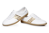 Martial Arts shoes men and womens head layer real cowhide soft beef tendon Tai Chi practice shoes training leisure sports shoes children