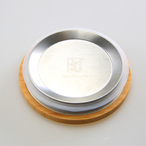 Creative mug lid round wooden log bamboo lid coffee cup lid accessories dustproof wooden glass lid