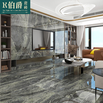 Lian Wen whole body marble tiles 750x1500 dark gray living room floor tiles large board background wall non-slip floor tiles