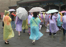 Water-based environmentally friendly disposable waterproof raincoat ink composite plastic material