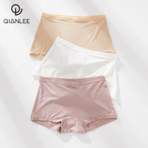 3 Modale Flat Corner Corner Pants Woman Summer Thin style Breathable Ice sensations No Marks Lace Side Safety Pants Shorts