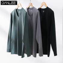 Autumn Clothes Men Wear Comfort Lesel Sky Silk Long Suede Cotton Warm Underwear Single Piece Blouse Cotton Sweatshirt Boy Autumn Winter