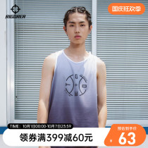 Quasi sports vest men and women summer trend fashion sleeveless top running sports casual shirt basketball cultural shirt