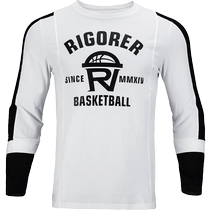 (Special) quasi-shirt mens loose size round neck sleeve long sleeve basketball sports leisure culture shirt