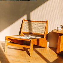 Silence Wind Designer Furniture Rattan sofa Sofa Chair Brief Modern Balcony Deck Chair Changdigari Living-room Leisure Chair